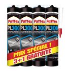 Colle de fixation PL100 blanc 380 g en lot promo 3+1 gratuit