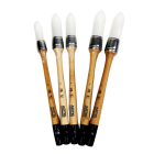 Lot brosses à rechampir expert acrylique - 5 pièces