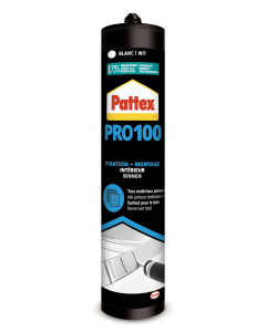 Colle de fixation PRO100 Blanc