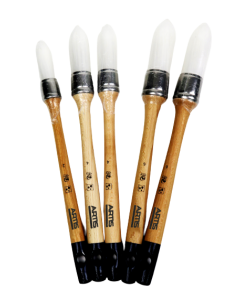 Lot brosses à rechampir expert acrylique - 5 pièces